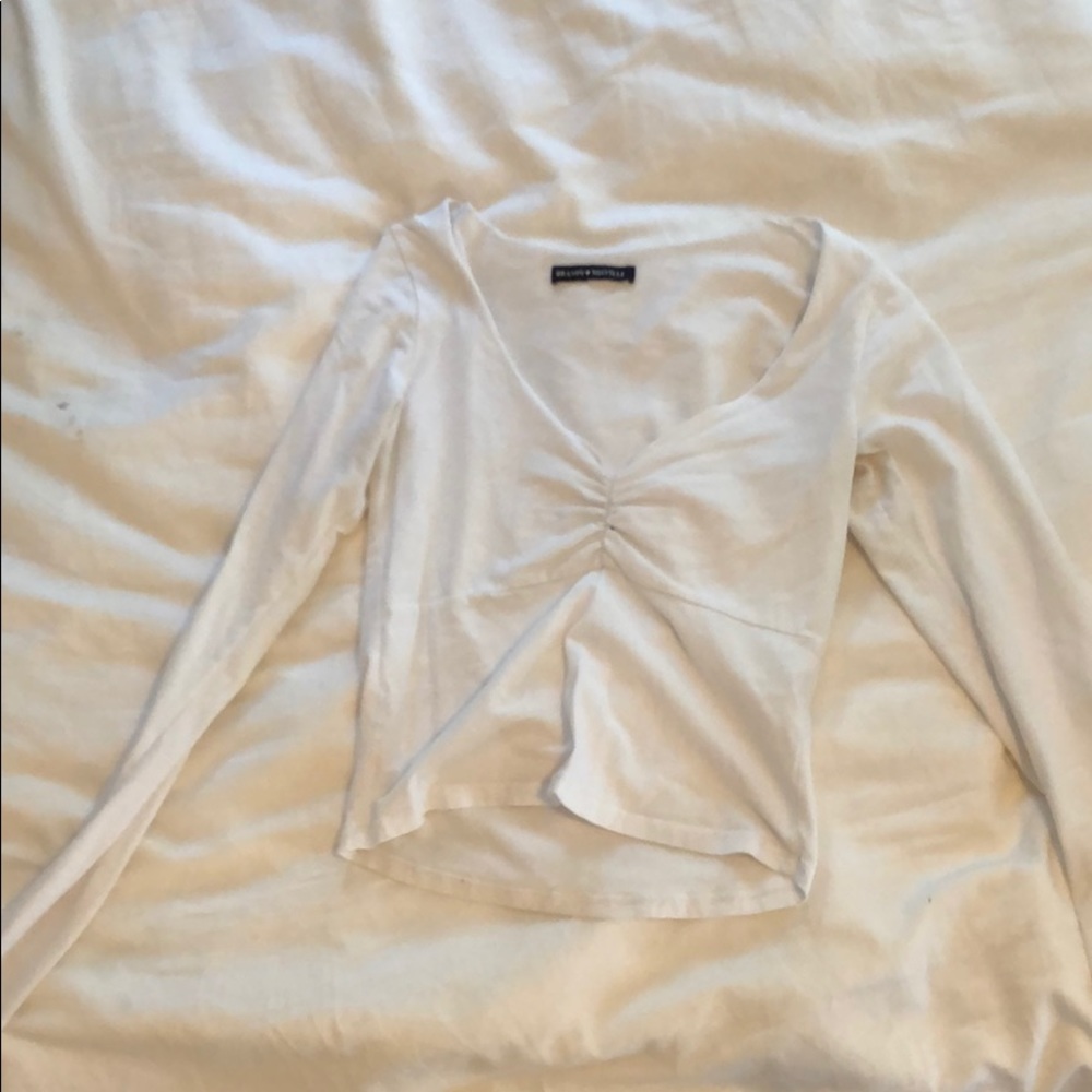 Brandy Melville White Long-Sleeve